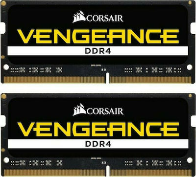 Corsair Vengeance 16GB DDR4 RAM cu 2 module (2x8GB) și Viteză 2666 pentru Laptop