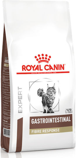 Royal Canin Fibre Response Trockenfutter Diät für erwachsene Katzen mit empfindlichem Magen-Darm-Trakt mit Geflügel 0.4kg