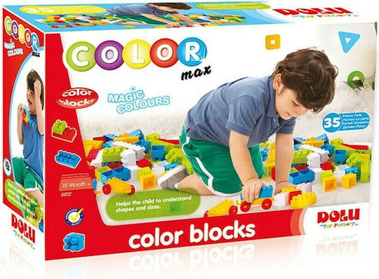 Dolu Τουβλάκια Color για 1.5+ Ετών 35τμχ