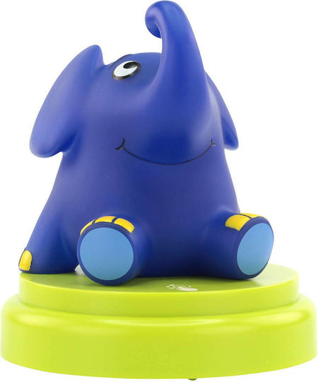 Ansmann LED Детско Декоративно Осветление Elephant Син