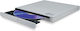 Hitachi-LG Data Storage GP57 Extern Unitate optică Înregistrare/Citire DVD/CD pentru Desktop / Laptop Alb