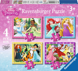 Puzzle pentru Copii Πριγκίπισσες 12buc Ravensburger