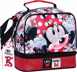 Gim Minnie Love Label Schulische Lunch-Tasche z...