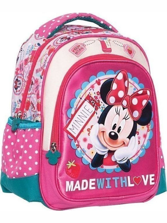 Gim Minnie Jam School Bag Backpack Elementary, Elementary in Pink color