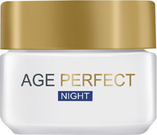L'Oreal Paris Κρέμα Προσώπου Νυκτός για Ενυδάτωση & Αντιγήρανση με Πεπτίδια 50ml