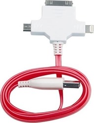 Polaroid USB към Apple 30-Pin Lightning micro USB Кабел 1м