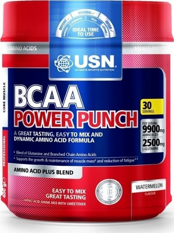 USN BCAA Power Punch 2x400gr | Skroutz.gr