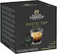 Garibaldi Kapseln Espresso Gusto Top Kompatibel mit Maschine Dolce Gusto 16Mützen