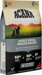 Acana Adult Small Breed 6kg Dry Food Grain-Free for Adult Small Breed Dogs with Chicken