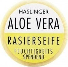 Haslinger Aloe Vera Shaving Soap with Aloe Vera for Sensitive Skin 60gr