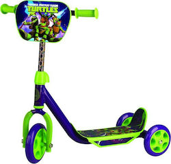 AS Kids Scooter Foldable Turtles 3-Wheel for 3+ Years Green