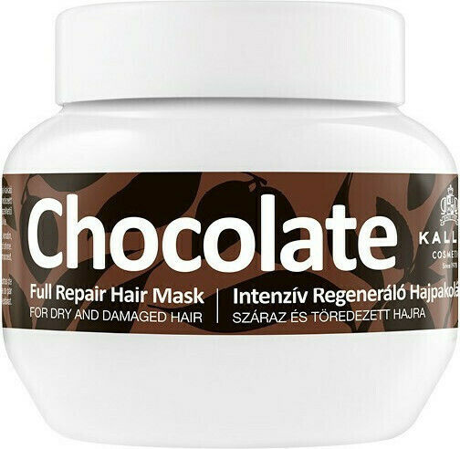 Kallos Chocolate Full Repair Μάσκα Μαλλιών για Επανόρθωση με Κερατίνη 275ml