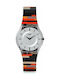 Swatch Patchwork Africana Ceas cu Curea de Cauciuc