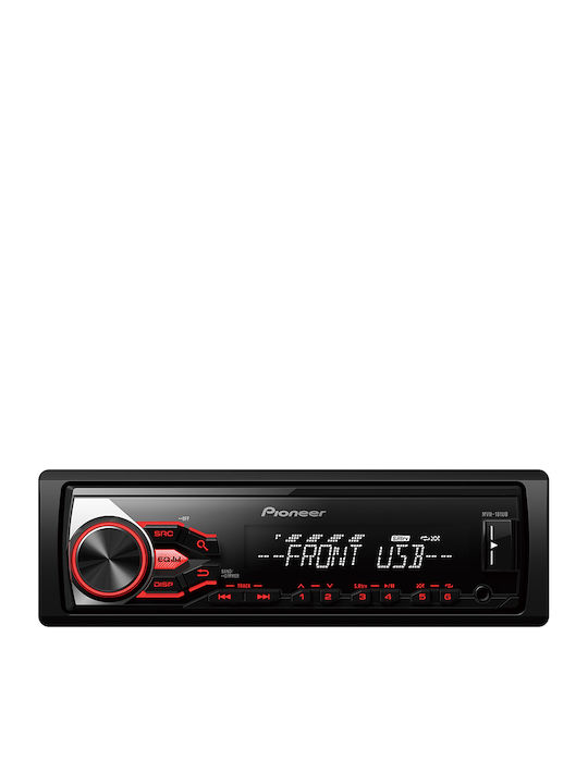 Pioneer Ηχοσύστημα Αυτοκινήτου Universal 1DIN (USB/AUX) με Αποσπώμενη Πρόσοψη