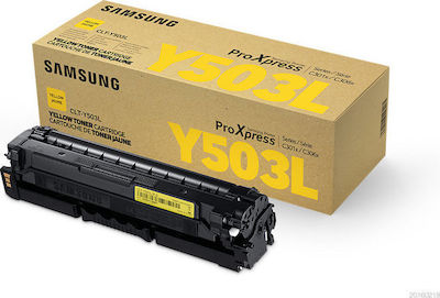 Samsung CLT-Y503L Toner Laser Printer Yellow High Yield 5000 Pages (SU491A)