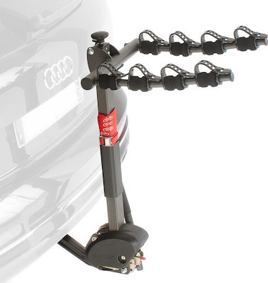 Mottez Car Bike Tow Hitch Rack for 2 Bikes