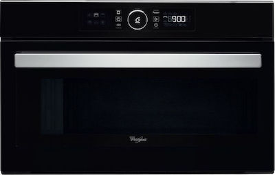 Whirlpool AMW 730 NB Εντοιχιζόμενος Φούρνος Μικροκυμάτων με Grill 31lt Μαύρος