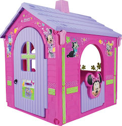 Injusa Kids Playhouse Country House Minnie Fuchsia 97.5x109x121.5cm 20339