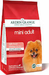 Arden Grange Adult Mini 2kg Ξηρά Τροφή για Ενήλικους Σκύλους Μικρόσωμων Φυλών με Ρύζι και Κοτόπουλο