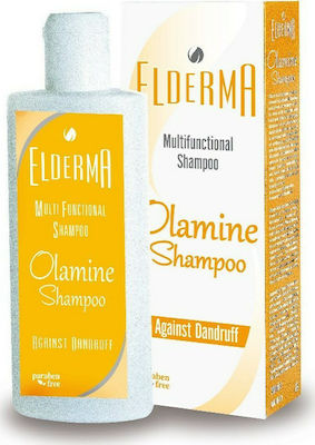 Elderma Olamine Shampoos Against Dandruff for All Hair Types 200ml