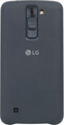 LG Slim Guard Snap On Umschlag Rückseite Kunststoff Schwarz (LG K8)