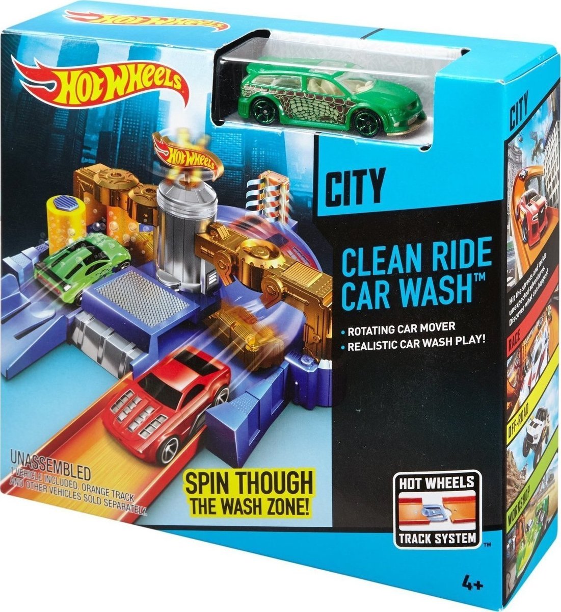 20160510173604 Mattel Hot Wheels City Play Sets Clean Ride Car Wash 