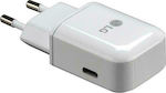 LG Ladegerät ohne Kabel mit USB-A Anschluss Weißs (MCS-04ER Bulk)