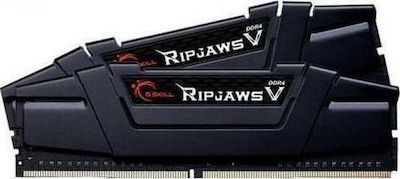 G.Skill Ripjaws V 16GB DDR4 RAM με 2 Modules (2x8GB) και Ταχύτητα 3200 για Desktop