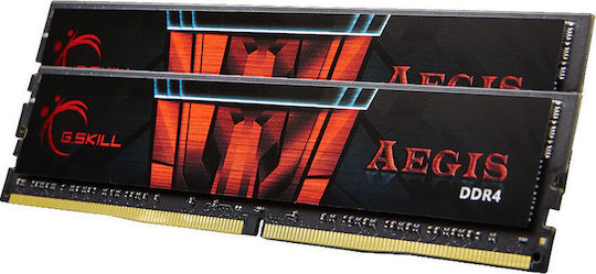 G.Skill Aegis 16GB DDR4 RAM с 2 модула (2x8GB) и Скорост 2800 за Настолен компютър