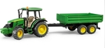 Bruder John Deere 5115M Tractor 1:16 pentru 3++ Ani 02108