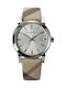 Burberry Watch with Beige / Beige Leather Strap BU9113