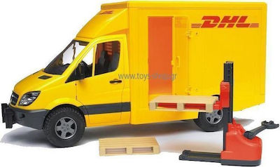 Bruder Mercedes Sprinter DHL με Ανυψωτικό Mașinuță pentru 3++ Ani 02534