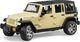 Bruder Jeep Wrangler Unlimited Rubicon Auto 1:24 für 3++ Jahre (Verschiedene Designs) 1Stück 02525