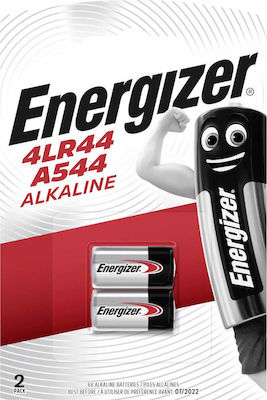 Energizer Αλκαλικές Μπαταρίες 4LR44 6V 2τμχ