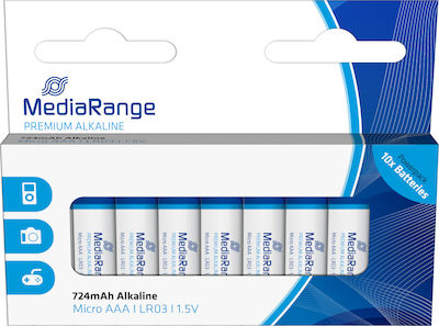 MediaRange Premium Αλκαλικές Μπαταρίες AAA 1.5V 10τμχ