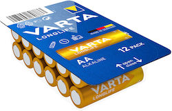 Varta LongLife Baterii Alcaline AA 1.5V 12buc 1...