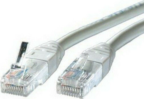 Roline U/UTP Cat.6 (Gigabit) Καλώδιο Δικτύου Ethernet 7m Γκρι