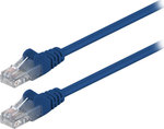 Goobay U/UTP Cat.5e Ethernet Network Cable 0.25m Blue 1pcs