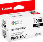 Canon PFI-1000MBK Matte Black Original InkJet Printer Ink Black (0545C001)