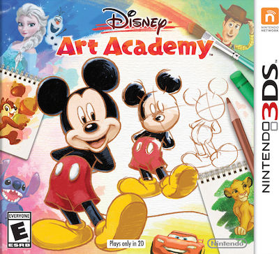 Disney Art Academy 3DS Game