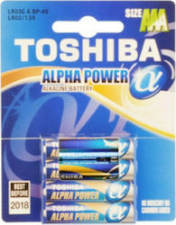 Toshiba Alpha Power AAA 1.5V 4бр 246436 0272299
