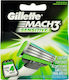 Gillette Mach 3 Sensitive Ersatzteile 4 Stück mit für empfindliche Haut 4Stück