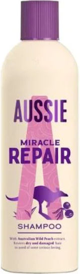 Aussie Repair Miracle Σαμπουάν Αναδόμησης/Θρέψης & Ενυδάτωσης για Εύθραυστα Μαλλιά 300ml