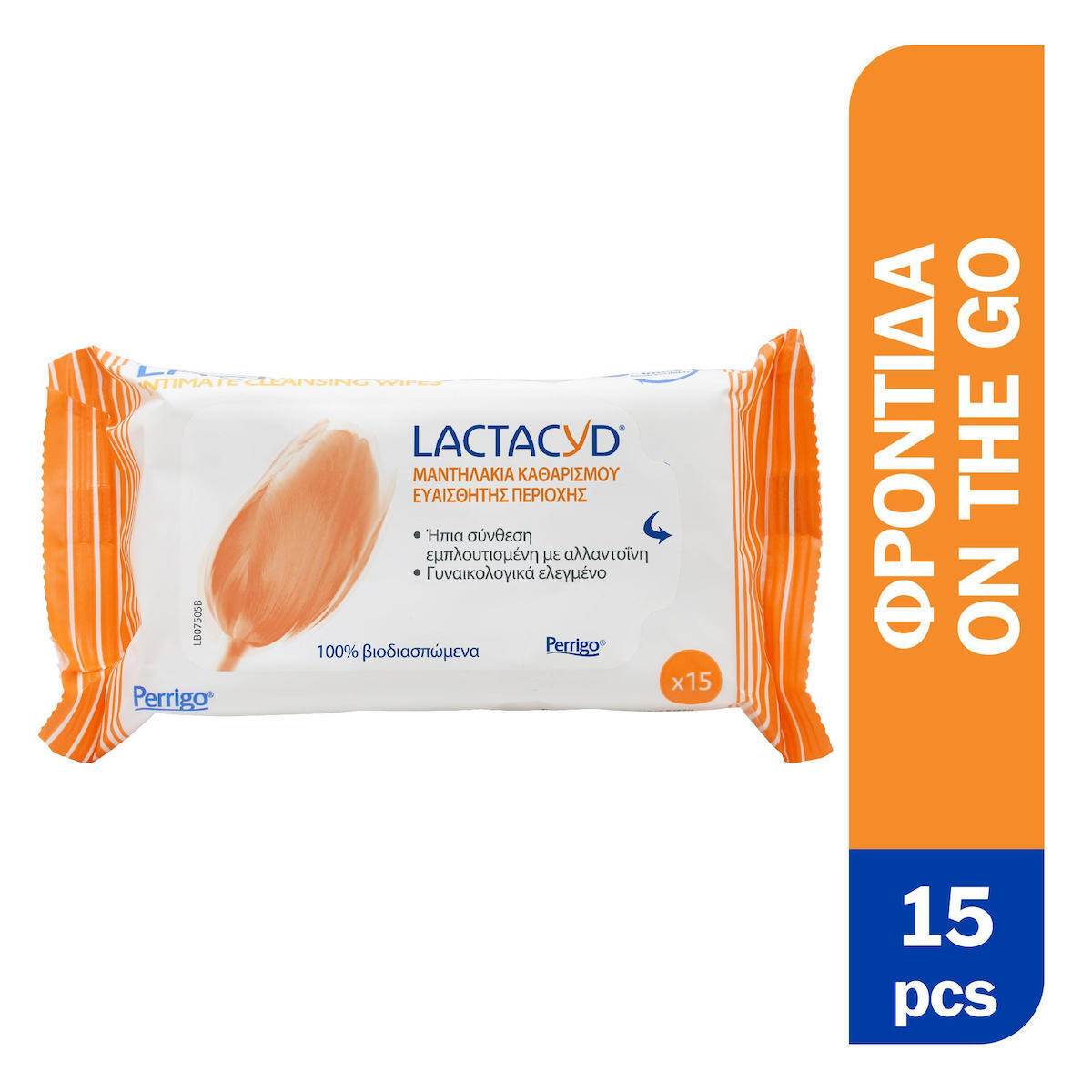 Lactacyd Intimate Μαντηλάκια για Καθαρισμό της Ευαίσθητης Περιοχής