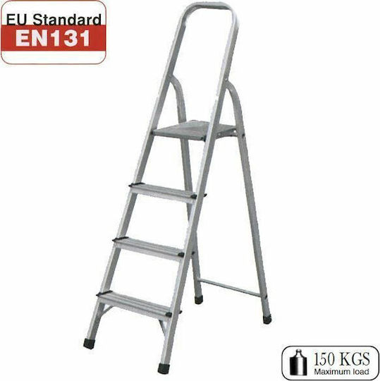 Bulle SΑ 3+1 Ladder Aluminum with 3+1 Steps 250pcs