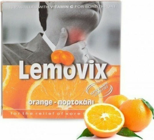 Lemovix Lozenges Orange 40gr 16pcs