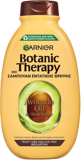 Garnier Botanic Therapy Avocado Oil and Shea Σαμπουάν Αναδόμησης/Θρέψης για Φριζαρισμένα Μαλλιά 400ml
