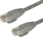 De Tech U/UTP Cat.5e Καλώδιο Δικτύου Ethernet 1m Γκρι
