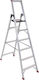 Palbest Steady Ladder Aluminum with 4+1 Steps 114cm