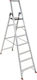 Palbest Steady Leiter Aluminium mit 8+1 Stufen 218cm